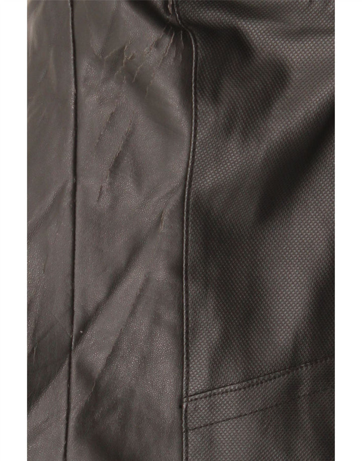 Jaqueta Bomber Feminina Gas IT 52 XL Preto Colourblock Poliéster