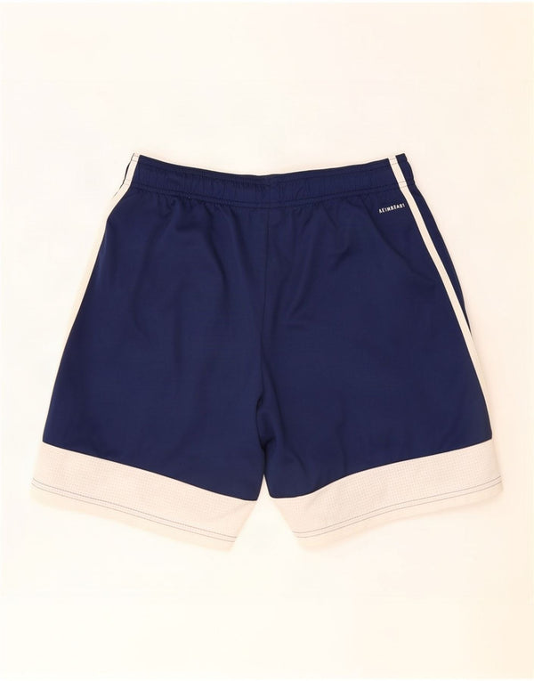 Adidas Mens Aeroready Sport Shorts Médio Azul Marinho Colorblock Poliéster