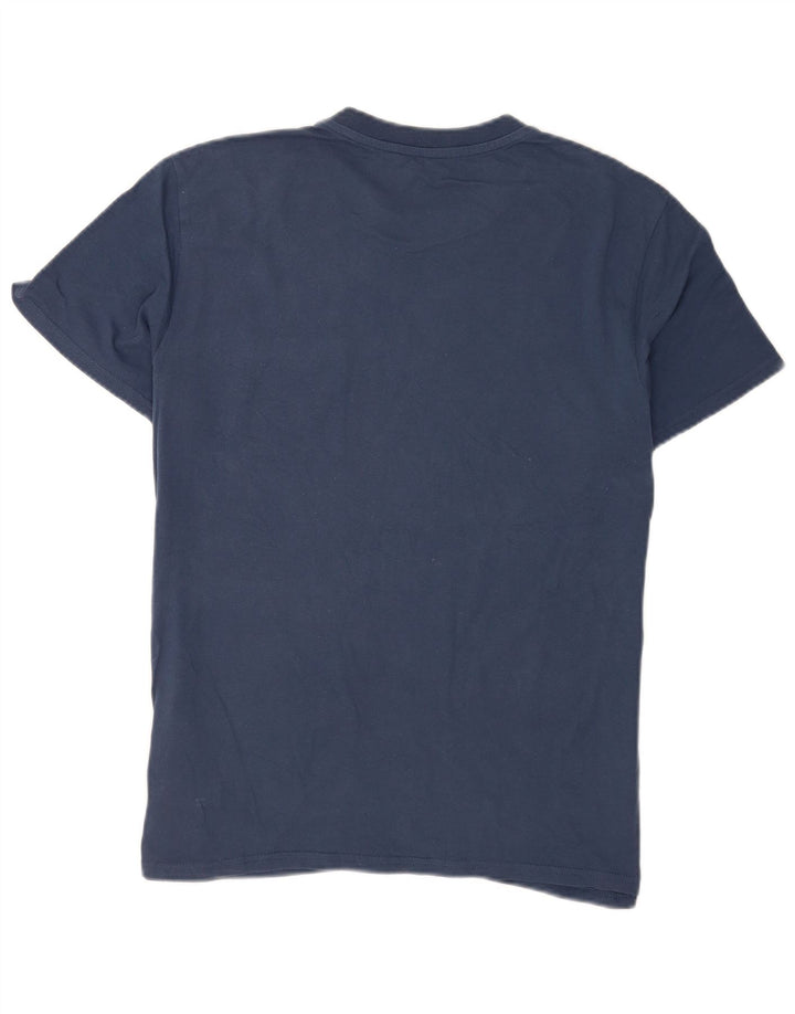 Camiseta masculina Billabong Top médio algodão azul marinho