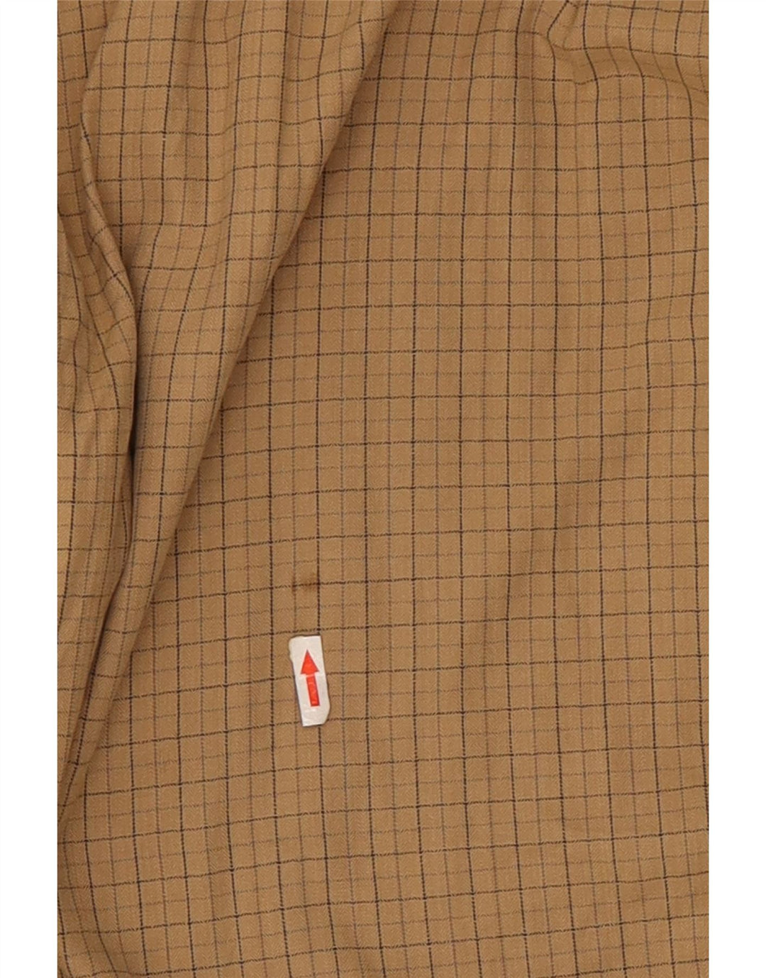 Camisa masculina de flanela Nautica 2XL algodão xadrez bege