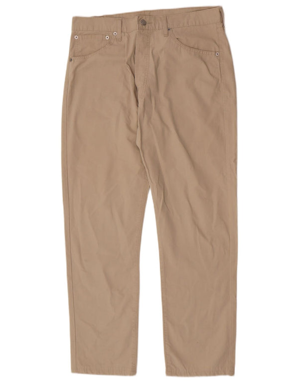 Calça Levi's Masculina 551 Reta Casual W36 L28 Algodão Bege