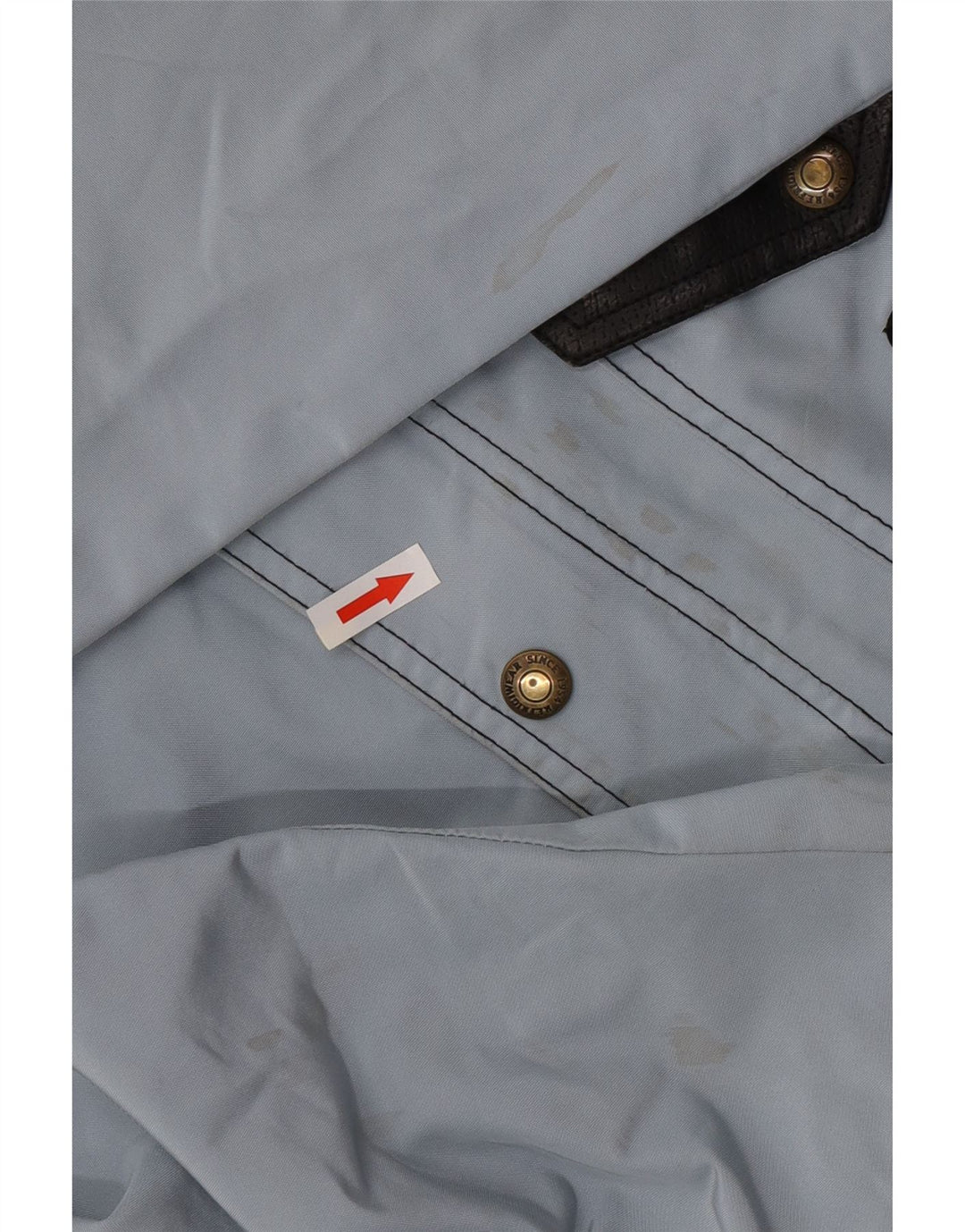 Jaqueta corta-vento masculina REFRIGIWEAR com capuz UK 34 XS azul poliamida