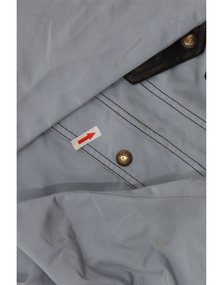 Jaqueta corta-vento masculina REFRIGIWEAR com capuz UK 34 XS azul poliamida