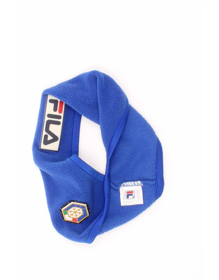 Fila Mens Chapéu Bandana de Lã Gráfico Tamanho Único Azul Poliéster