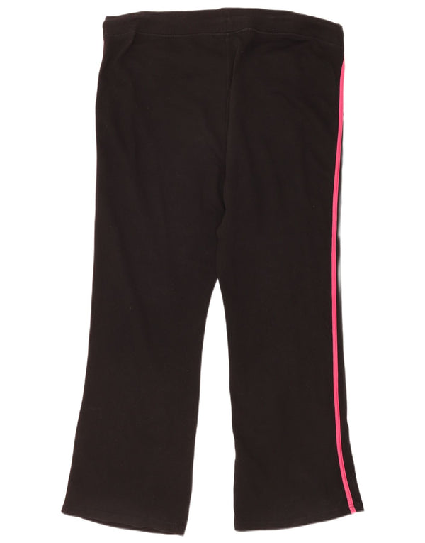 Calça feminina Converse Graphic Tracksuit UK 18 XL preta listrada