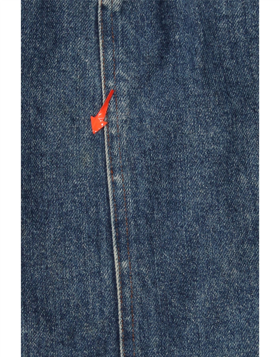 MASH Womens Denim Skirt IT 48 XL W30  Blue Cotton Vintage Mash and Second-Hand Mash from Messina Hembry 
