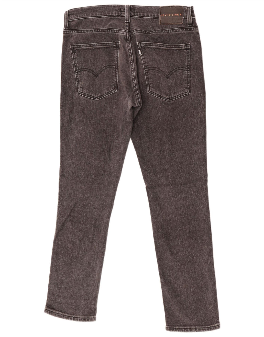 Levi's Masculino Line 8 Slim Jeans W32 L30 Cinza Algodão