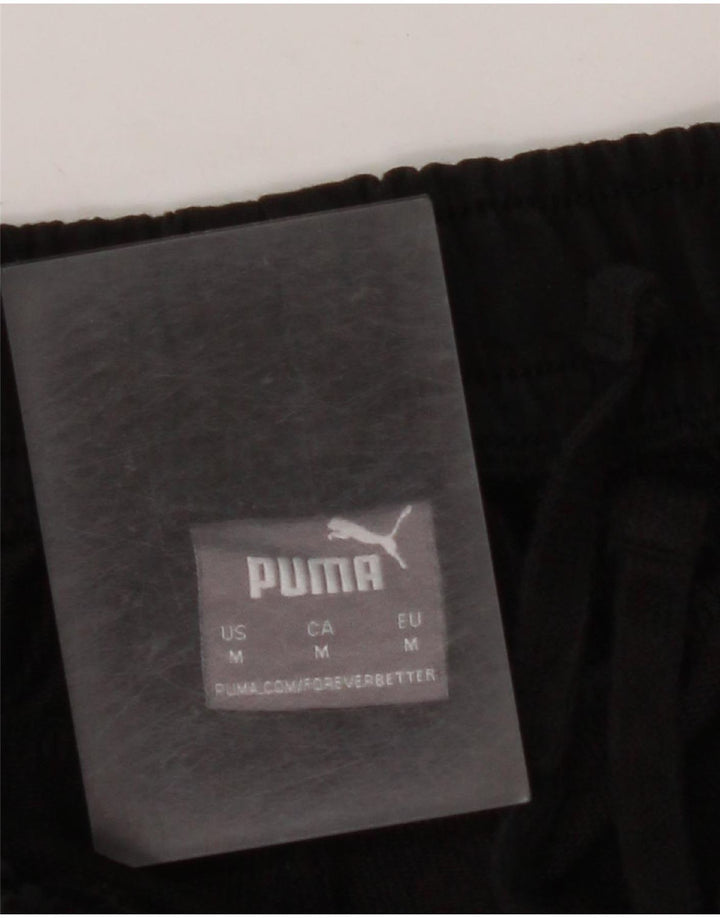Shorts esportivos masculinos PUMA médios pretos
