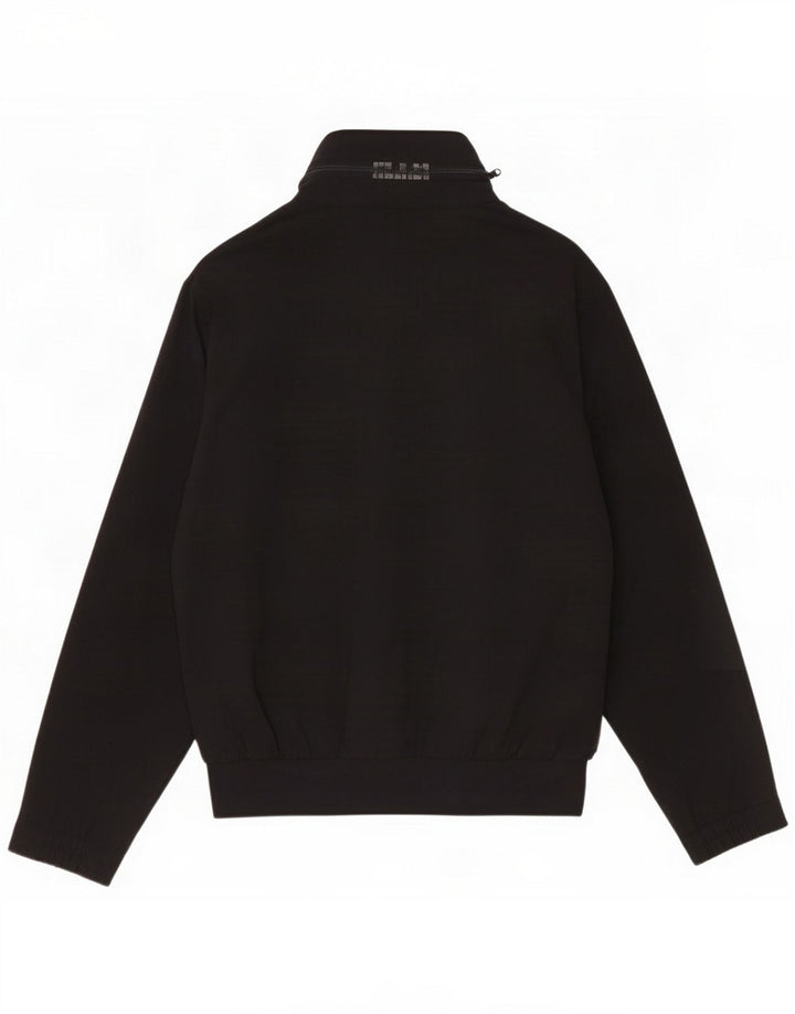 Slam Mens Bomber Jacket UK 40 Large Black Nylon