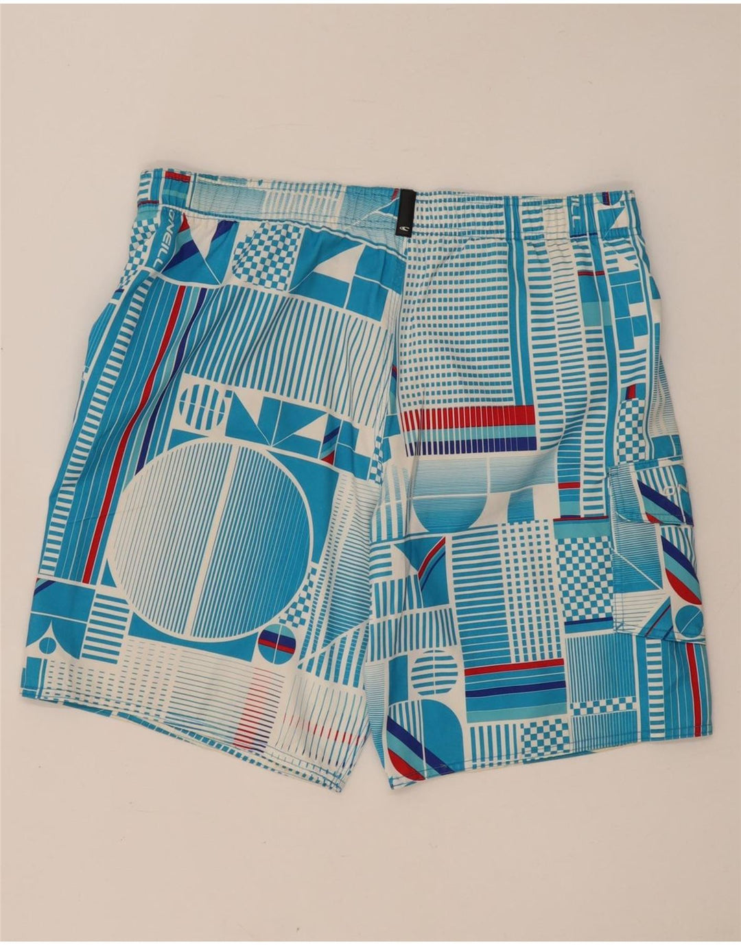 Shorts de natação masculino O'Neill grande poliéster geométrico azul