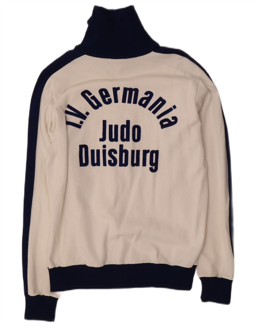 Jaqueta feminina Puma Graphic Tracksuit UK 16 grande bloco colorido branco