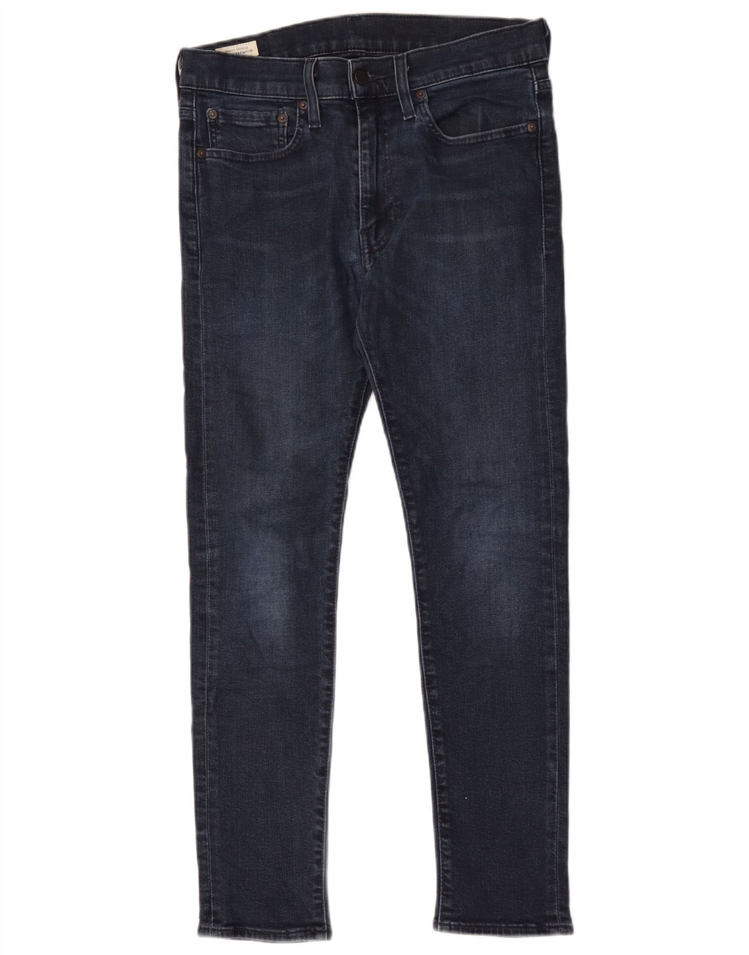Levi's Mens Slim Jeans W32 L30 Azul Marinho Algodão