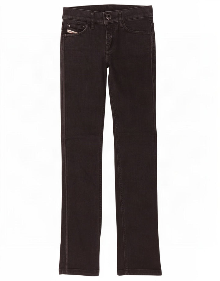 Diesel Feminino Liv Slim Jeans W25 L32 Algodão Preto