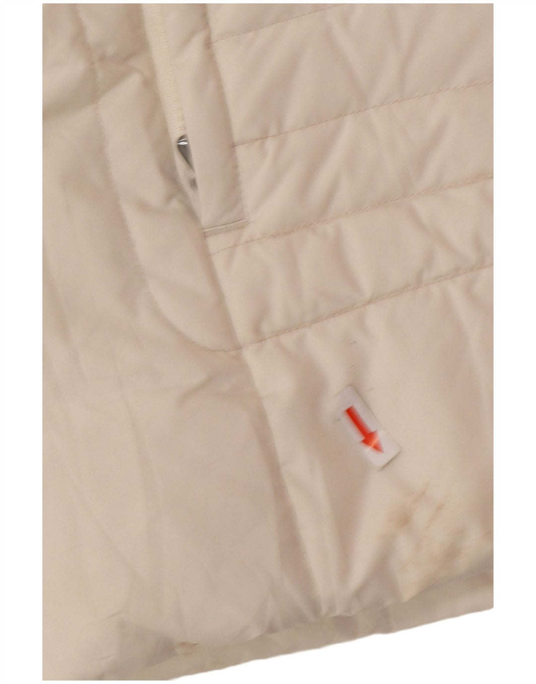 Jaqueta acolchoada feminina Invicta UK 18 XL poliéster branco
