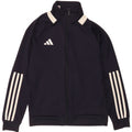 Casaco de treino Adidas Boys 11-12 anos azul marinho poliéster
