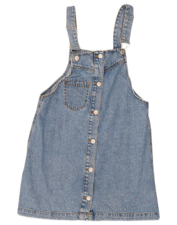 Vestido jeans Zara para meninas 13-14 anos azul algodão
