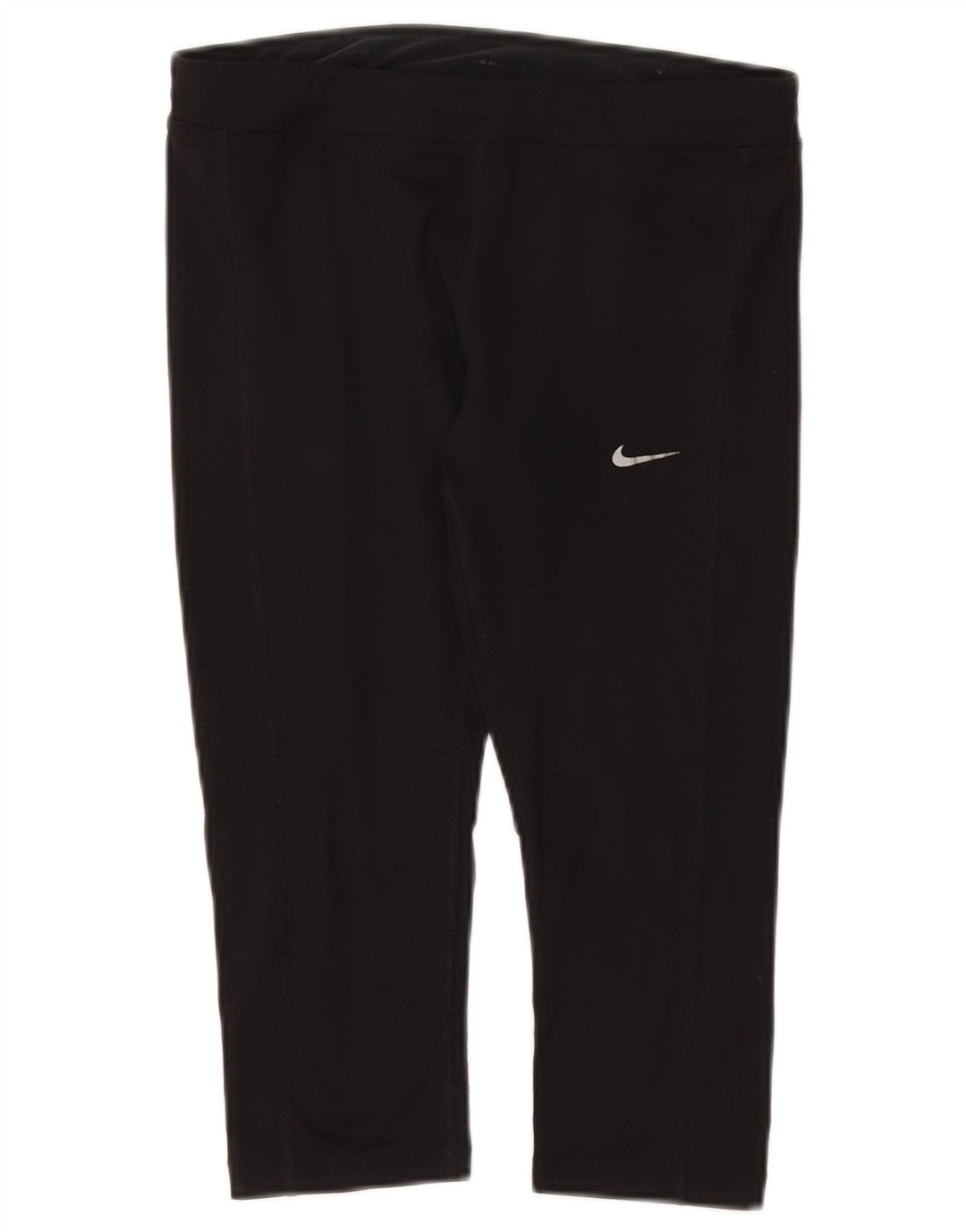 Leggings Nike Dri Fit Capri UK 12 Médio Preto Poliéster