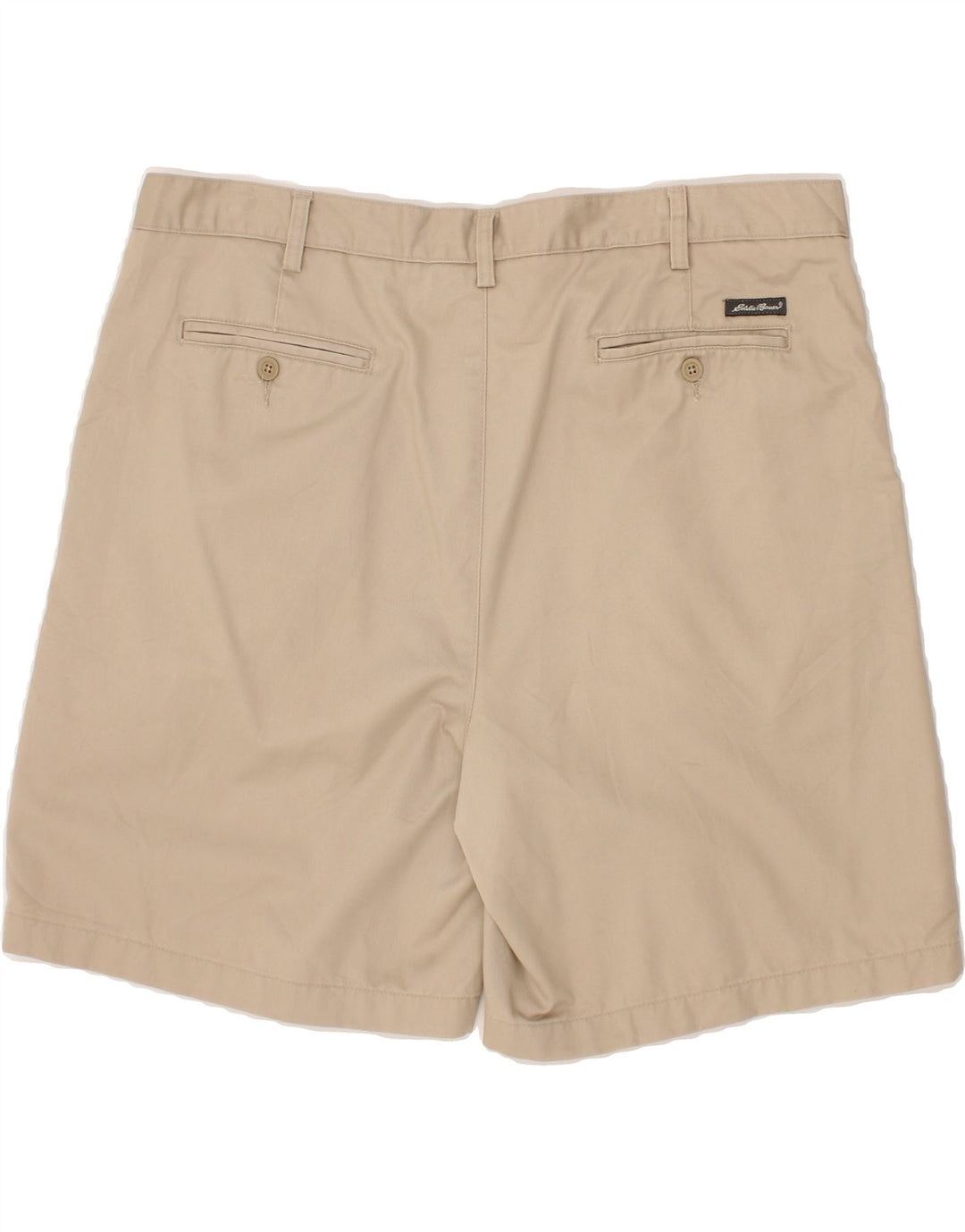 EDDIE BAUER Mens Pegged Chino Shorts W42 2XL Beige Cotton Vintage Eddie Bauer and Second-Hand Eddie Bauer from Messina Hembry 