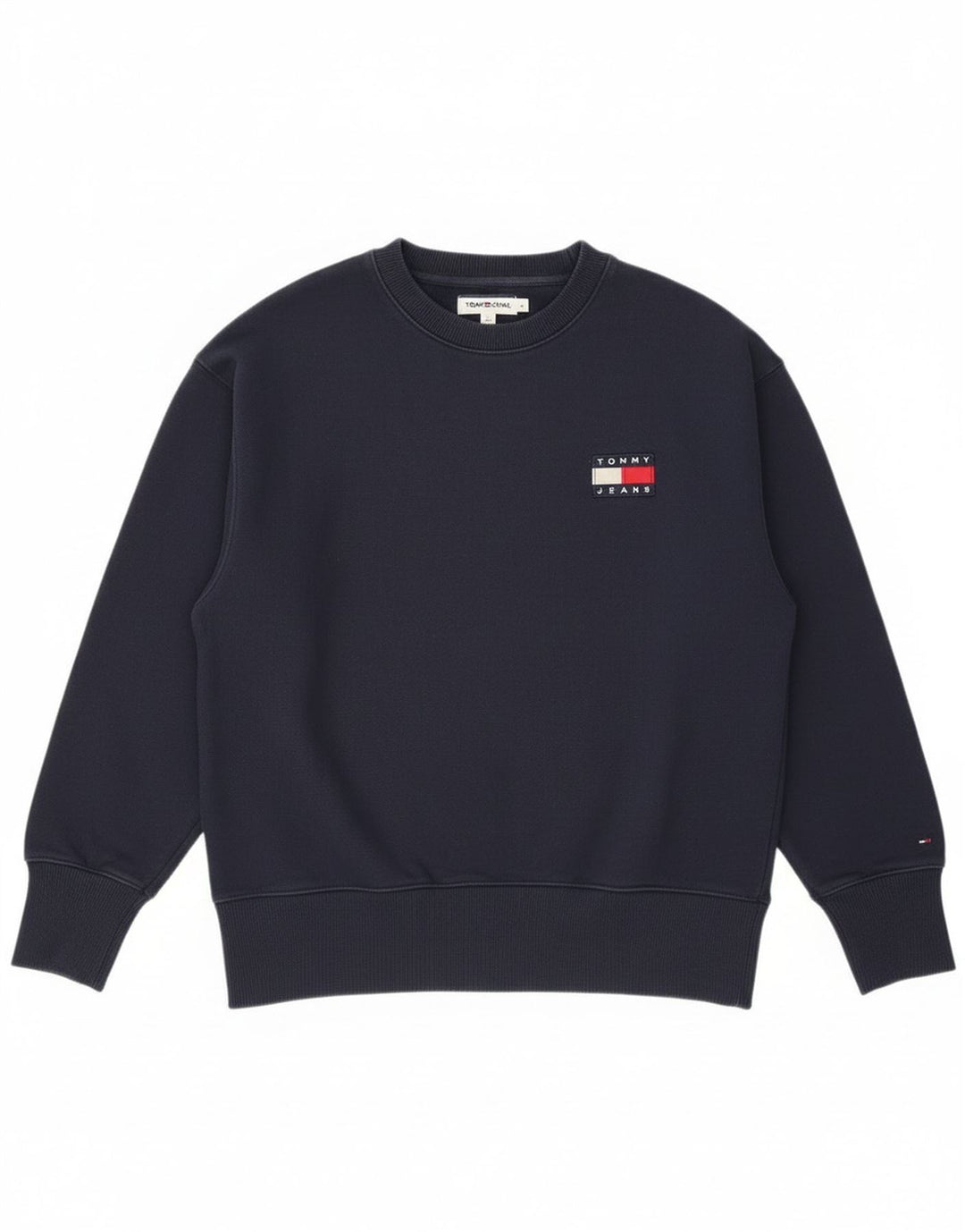 Tommy Hilfiger moletom masculino jumper pequeno algodão azul marinho
