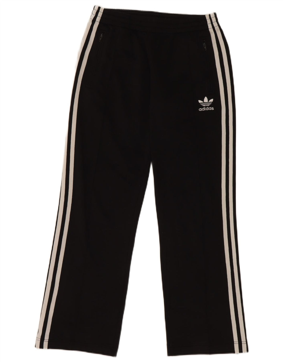 Calça de treino feminina Adidas EU 36 pequena preta poliéster