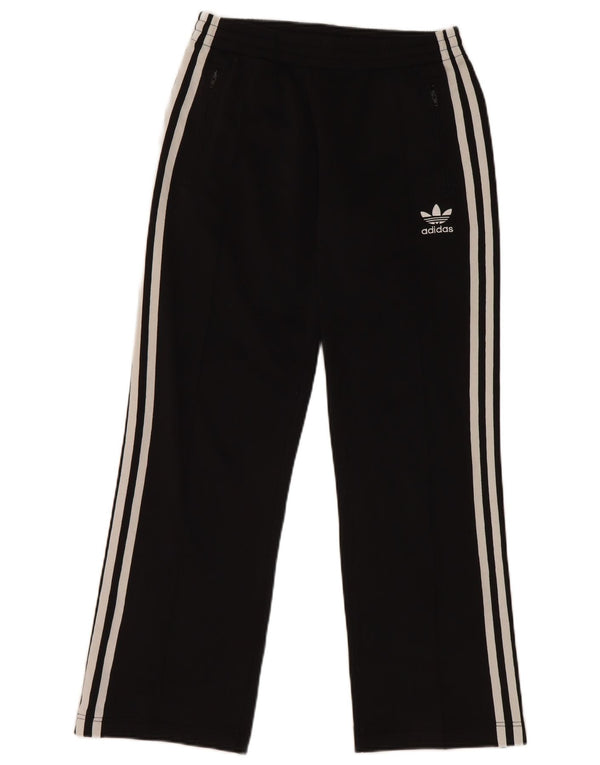 Calça de treino feminina Adidas EU 36 pequena preta poliéster