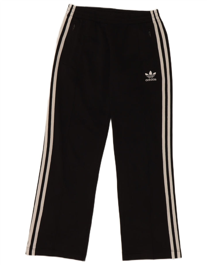 Calça de treino feminina Adidas EU 36 pequena preta poliéster