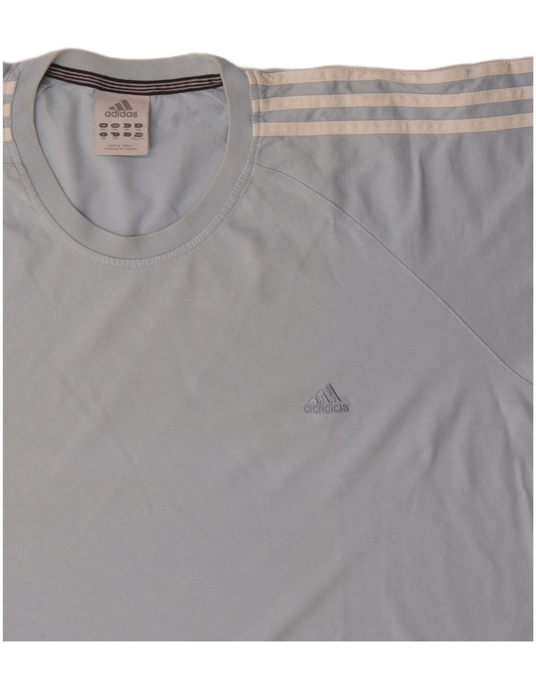 Camiseta masculina Adidas Top 2XL algodão azul