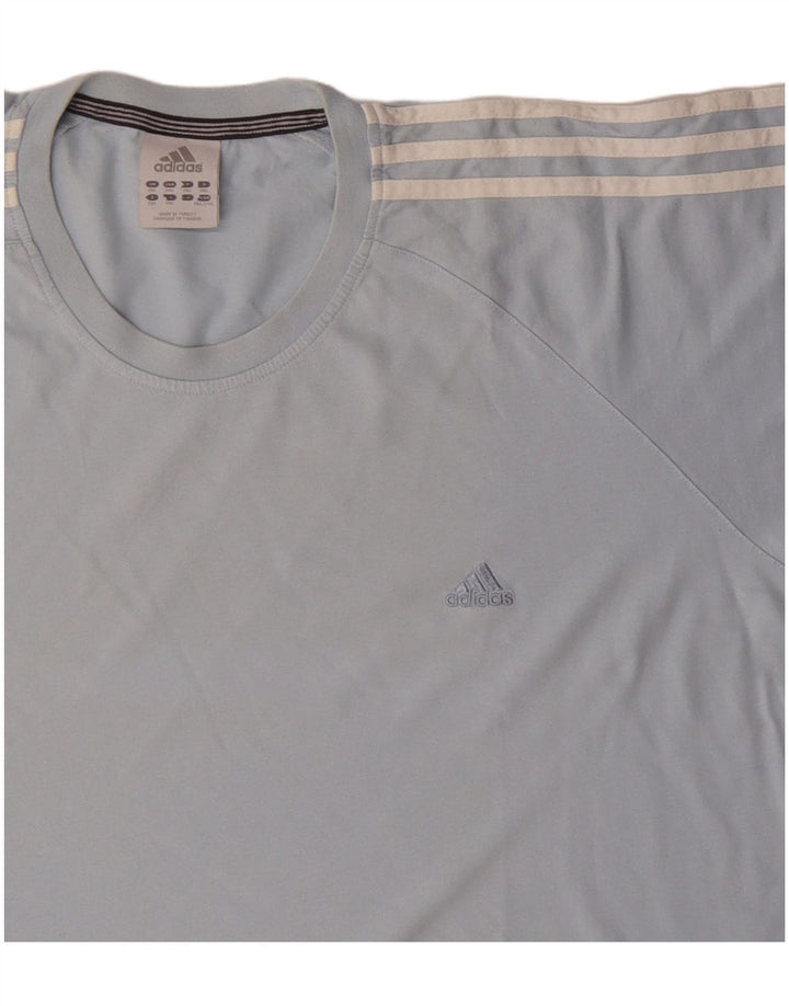 Camiseta masculina Adidas Top 2XL algodão azul