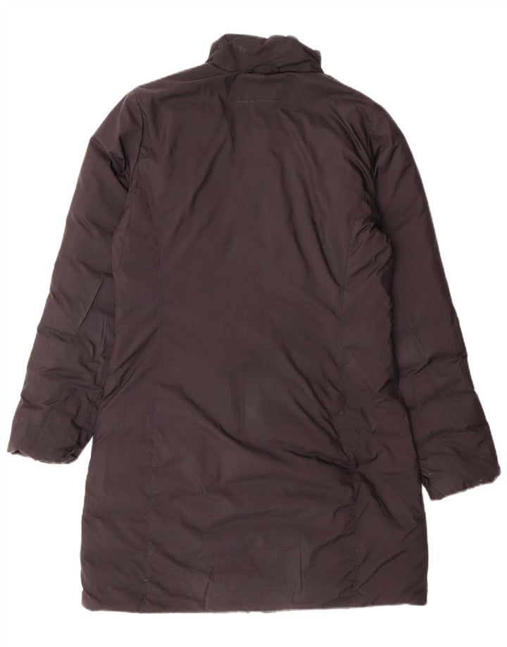 Casaco acolchoado reversível feminino The North Face UK 12 médio preto nylon