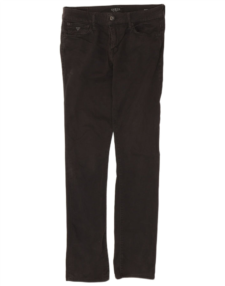 Calça jeans skinny masculina GUESS W30 L33 algodão preto