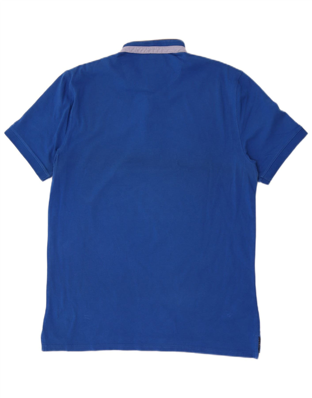 Camisa polo masculina Massimo Dutti grande azul