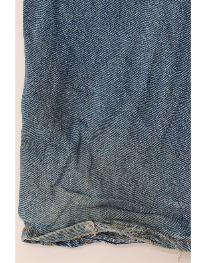 Jeans retos masculinos Marks & Spencer W44 L31 algodão azul