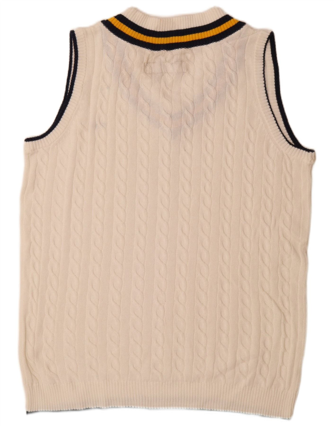 Colete masculino vintage regata grande algodão listrado branco