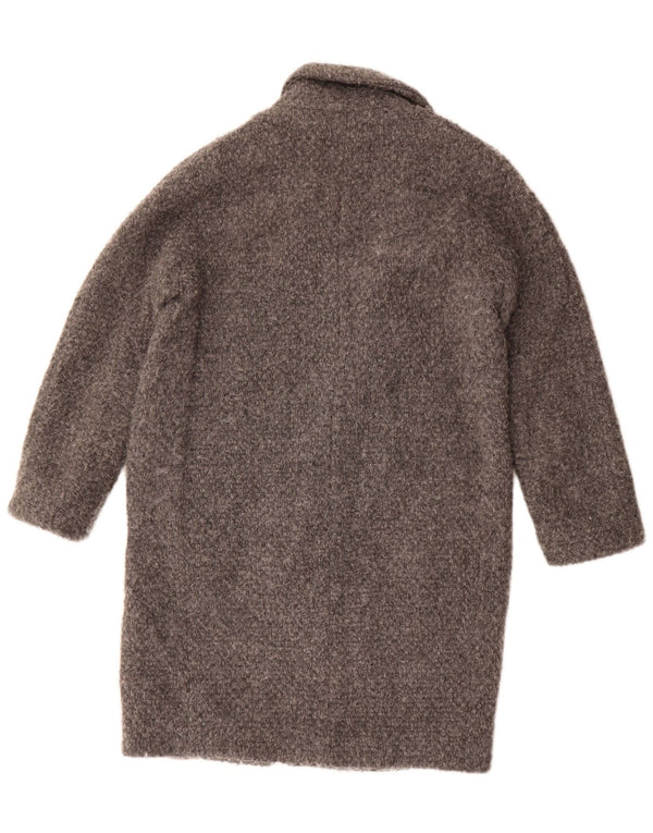 Sobretudo oversized feminino Massimo Dutti UK 10 pequeno cinza