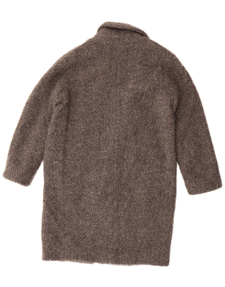 Sobretudo oversized feminino Massimo Dutti UK 10 pequeno cinza