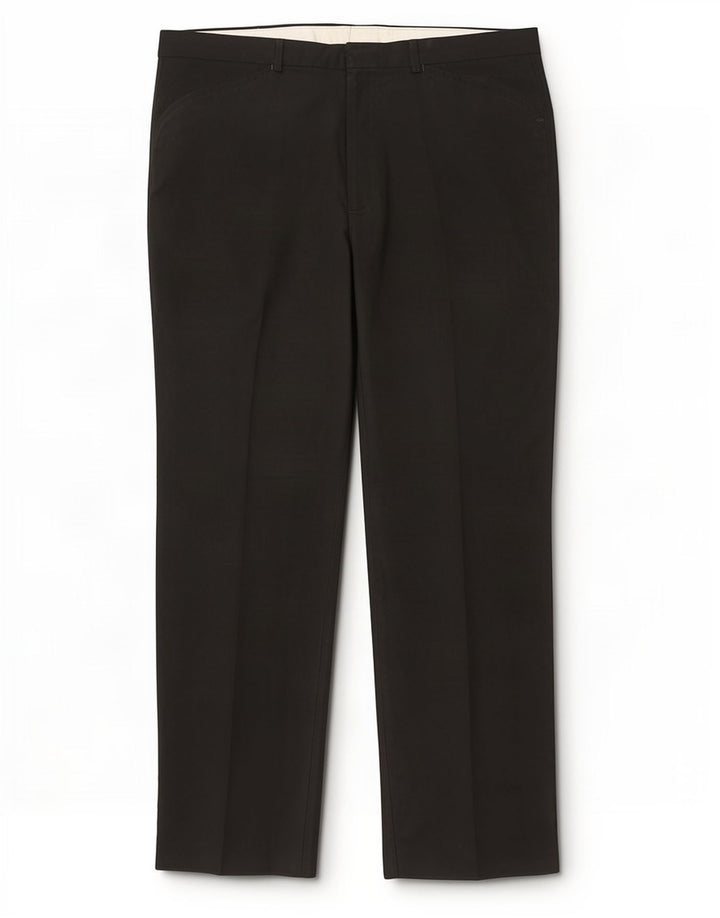 Calça masculina reta casual Farah W38 L33 poliéster preto