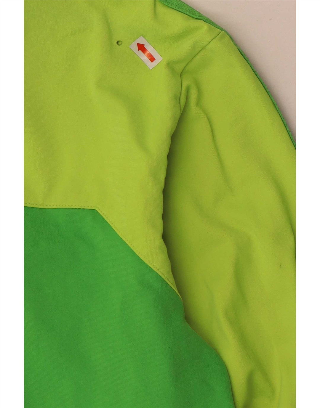 Adidas Mens Climalite Tracksuit Top Jacket Grande Verde Colorblock