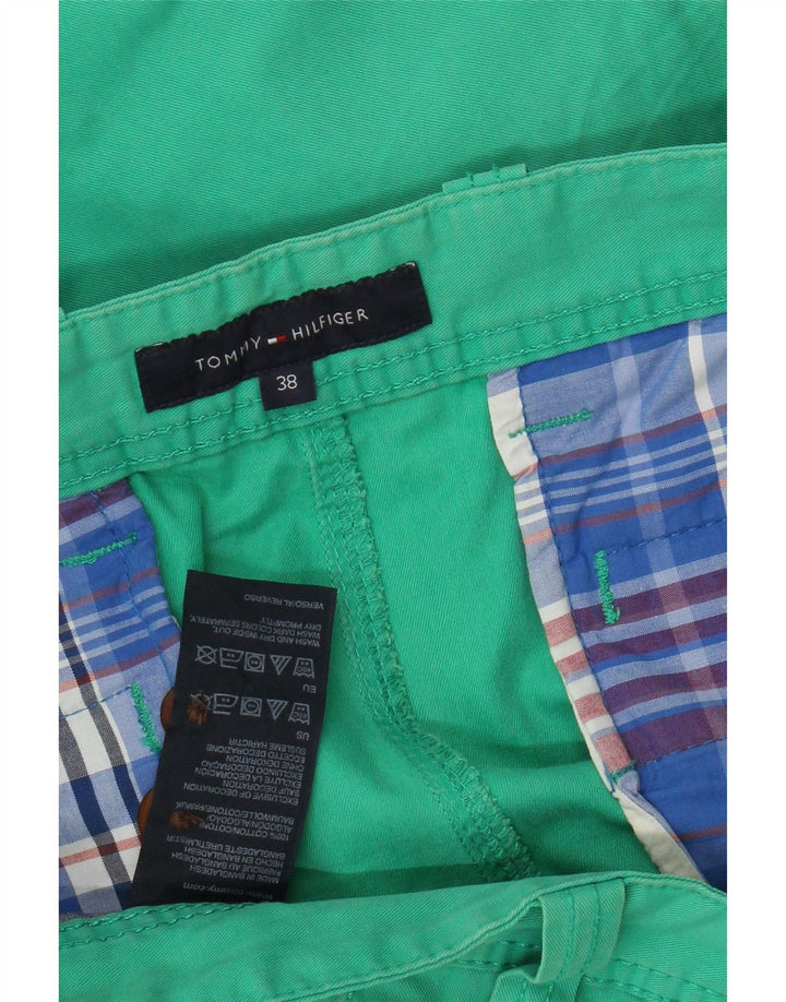 Shorts cargo masculino TOMMY HILFIGER W38 XL algodão verde