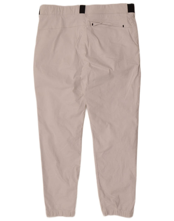 Zara Calça masculina skinny Chino grande W32 L26 algodão branco
