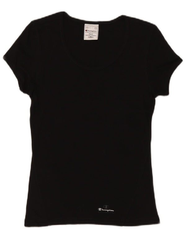 Camiseta feminina Champion Heritage Classics UK 12 algodão preto médio
