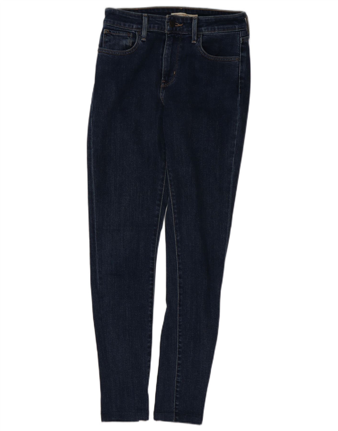 Calça jeans feminina LEVI'S 721 cintura alta skinny W25 L29 algodão azul