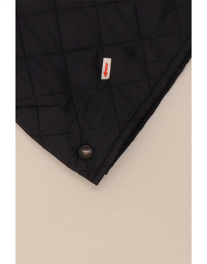 Jaqueta acolchoada masculina Barbour 4-5 anos azul marinho clássico