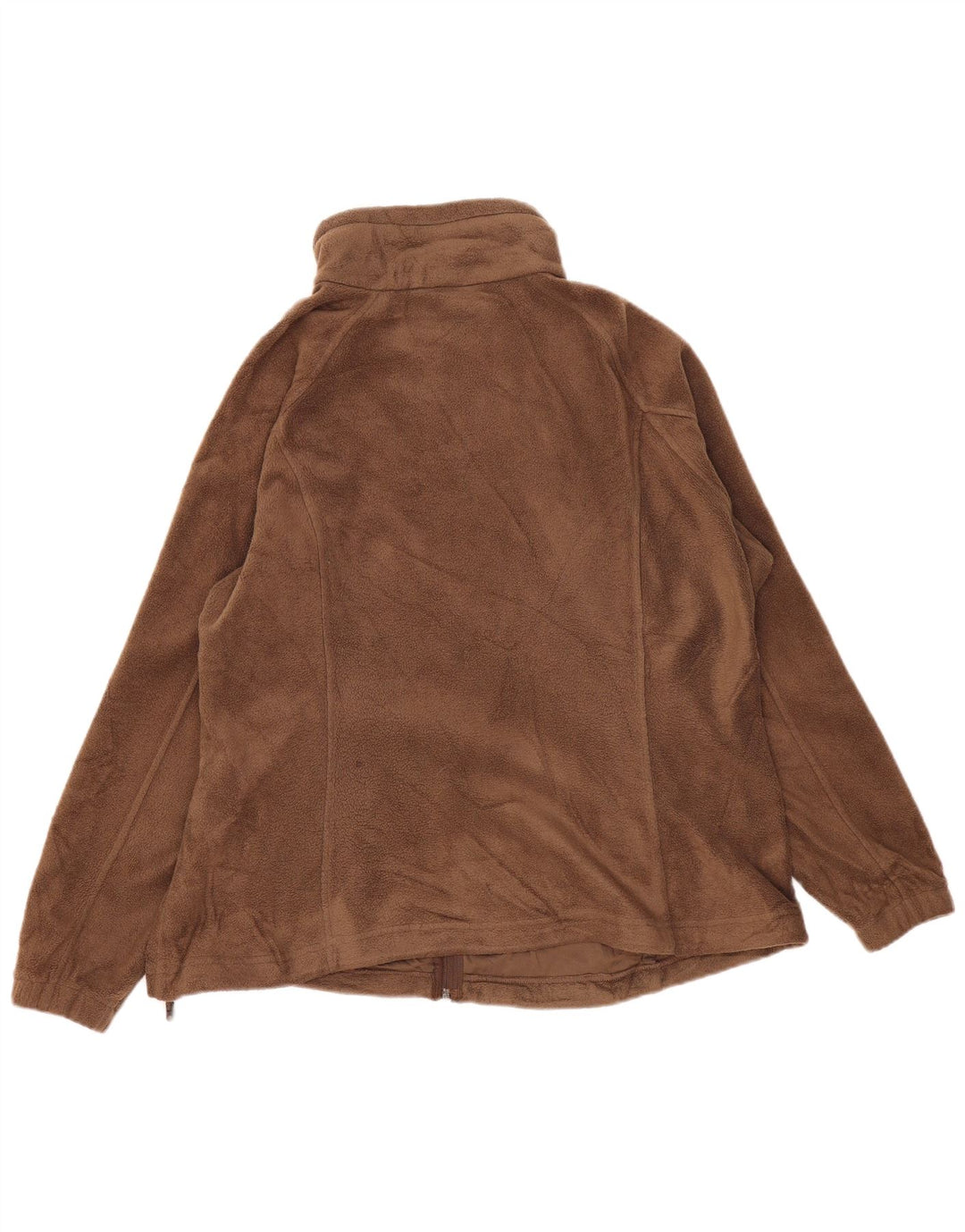 Jaqueta de lã feminina Columbia UK 20 2XL poliéster marrom