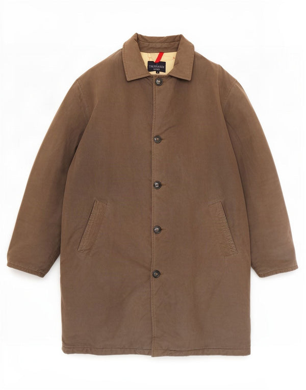 Sobretudo masculino Trussardi IT 54 2XL cinza
