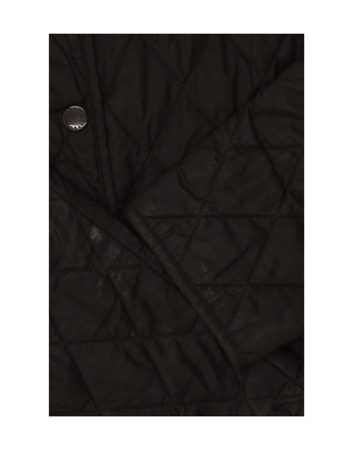 Jaqueta acolchoada feminina Barbour UK 8 pequena preta