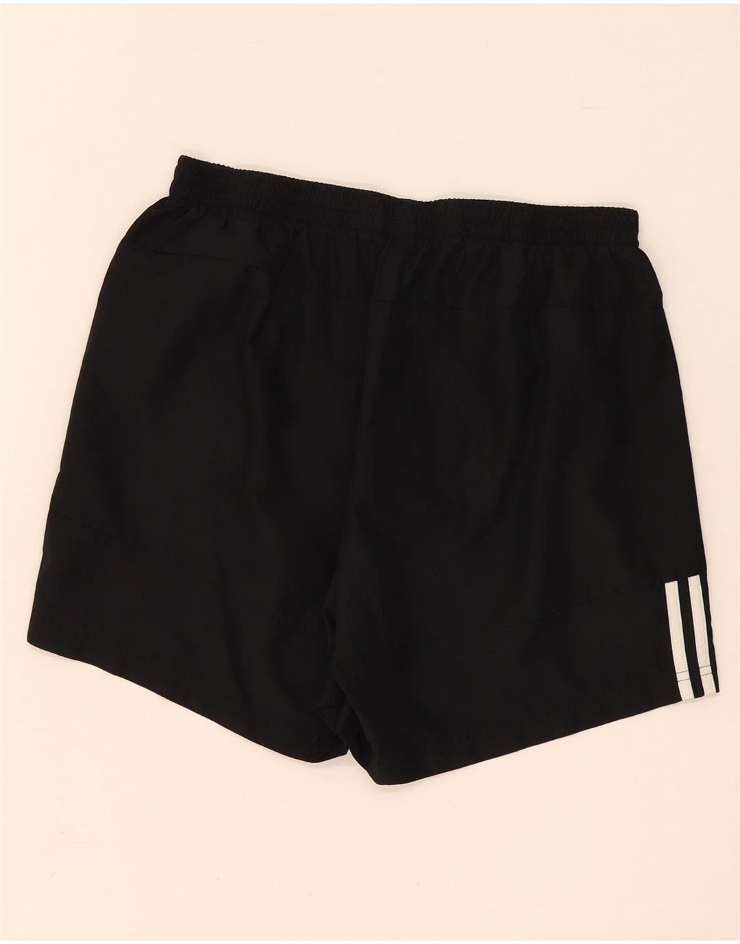 Shorts esportivos femininos Adidas UK 14 poliéster preto médio