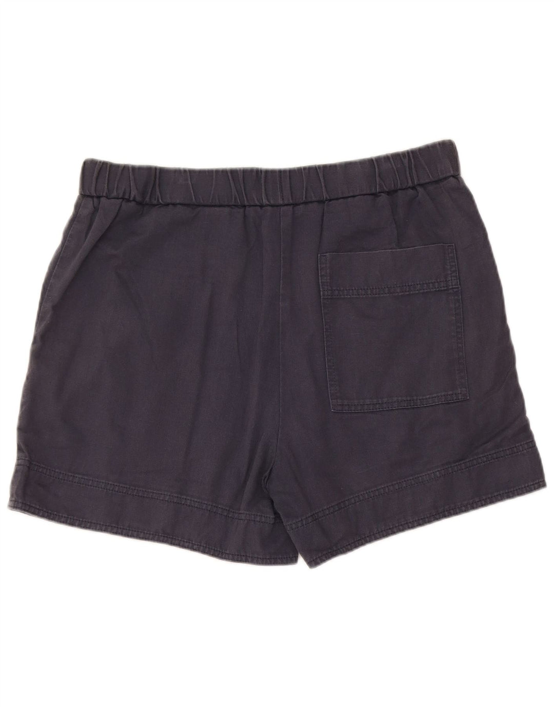 Cos Womens Chino Shorts EU 40 Médio W32 Azul Marinho Algodão