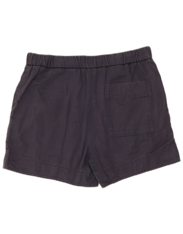 Cos Womens Chino Shorts EU 40 Médio W32 Azul Marinho Algodão