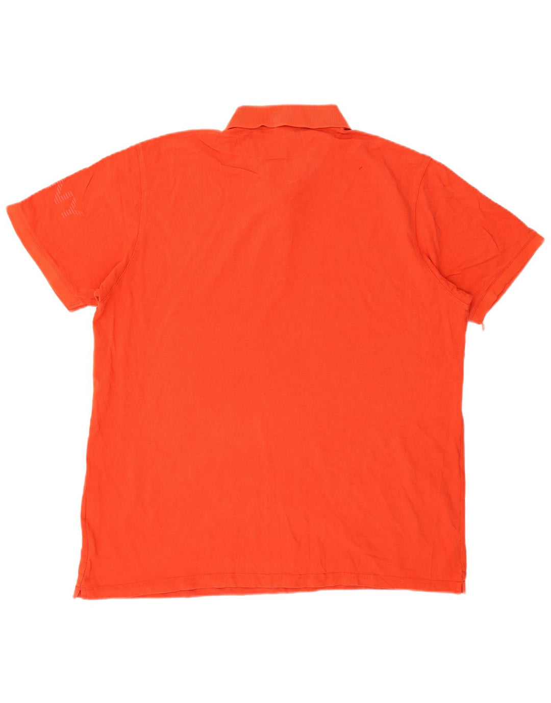 Camisa polo masculina gráfica DKNY 2XL algodão laranja