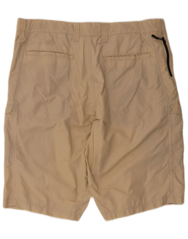 Shorts cargo masculino Marks & Spencer W36 grande algodão bege